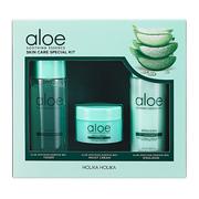 Zestawy kosmetyków damskich - Holika Aloe aloesowy zestaw do pielęgnacji twarzy - miniaturka - grafika 1