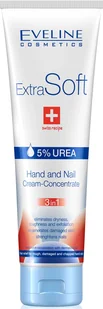 Eveline Extra Soft Krem - koncentrat do rąk i paznokci 5% urea 100ml - Balsamy i kremy do ciała - miniaturka - grafika 2