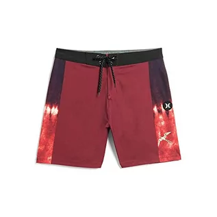 Kąpielówki męskie - Hurley Męskie szorty M Florence Pro Series Bdst Board Shorts brązowy Brązowy (Night Maroon). 38 CK0558-663 - grafika 1