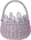 Ozdoby bożonarodzeniowe - Dekoracja świąteczna WickerPL koszyk wielkanocny - miniaturka - grafika 1