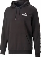 Bluzy męskie - BLUZA MĘSKA Z KAPTUREM DRESOWA SPORTOWA ESSENTIALS TAPE CAMO PUMA - miniaturka - grafika 1