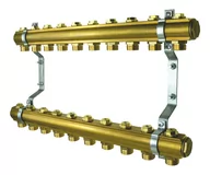 Akcesoria hydrauliczne - Rozdzielacz Oom Base 10 obwodów, do grzejników lub C.W.U. - miniaturka - grafika 1