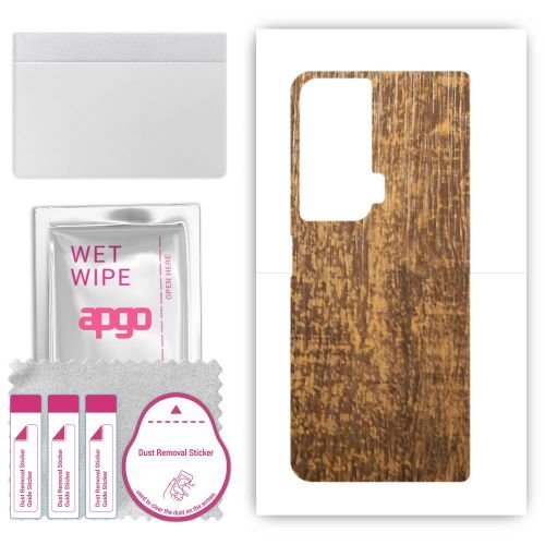 folia naklejka skórka strukturalna na TYŁ do Honor Magic VS - Drewno Dąb Stary - apgo SKINS