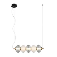 Lampy sufitowe - Testa lampa wisząca 1xLED/19W czarna PND-84938-4-BK - miniaturka - grafika 1