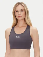 Bielizna sportowa damska - EA7 Emporio Armani Biustonosz sportowy 7W000231 AF12625 U8115 Szary - miniaturka - grafika 1
