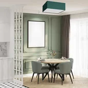 Lampy ścienne - Milagro Lampa sufitowa SENSO Black/Gold kwadrat 500mm 3xE27 MLP7293 - miniaturka - grafika 1