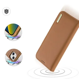 Etui Dux Ducis Hivo Apple iPhone 14 brązowy - Etui i futerały do telefonów - miniaturka - grafika 4