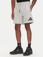 Spodenki męskie - adidas Szorty sportowe Z.N.E. JJ4892 Szary Regular Fit - miniaturka - grafika 1