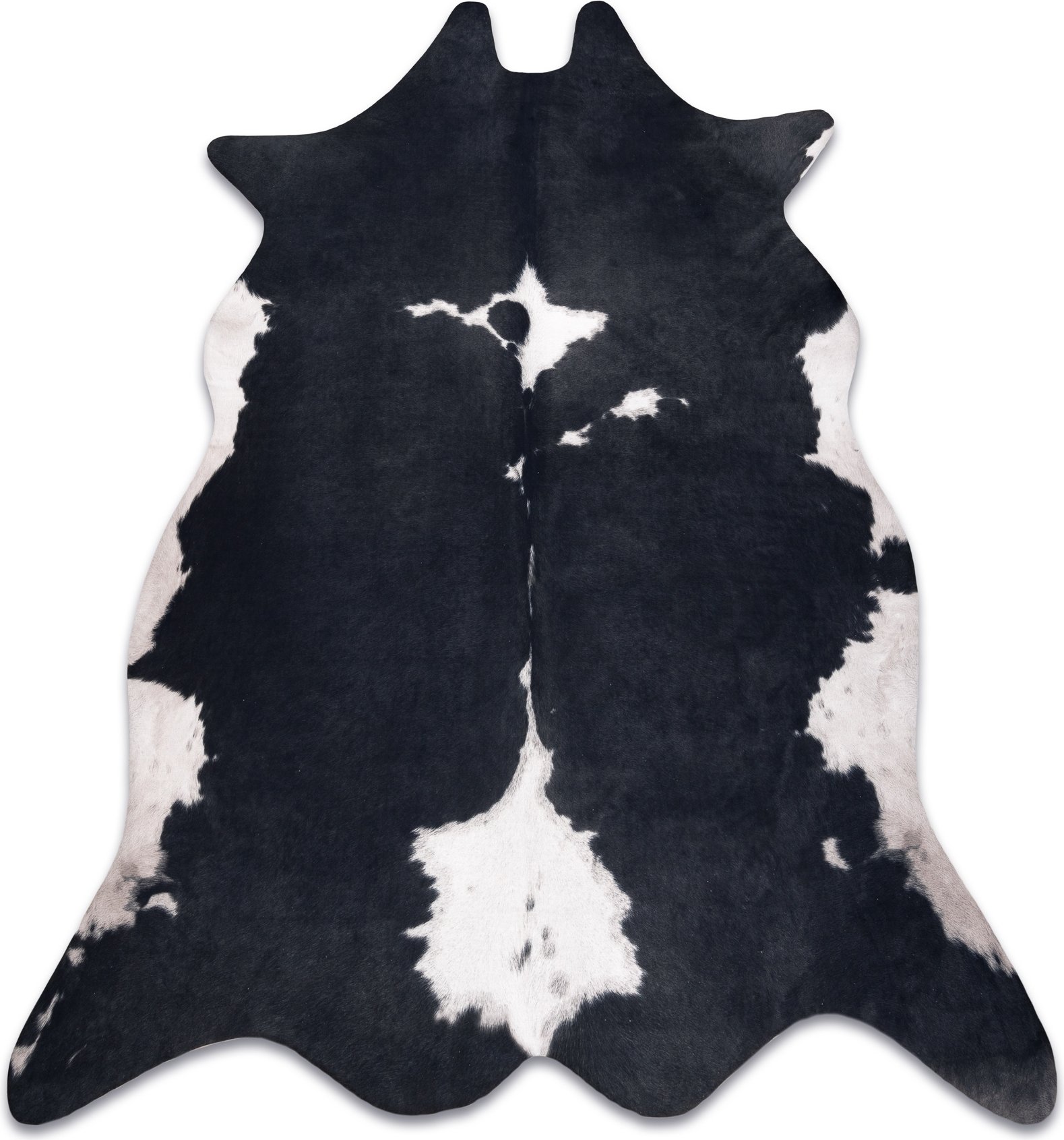 Dywan Sztuczna Skóra Bydlęca, Krowa G5070-3 Czarno-biała skórka czarny 155x195 cm