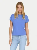 Koszulki i topy damskie - ONLY T-Shirt Erica 15308926 Niebieski Oversize - miniaturka - grafika 1