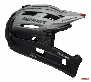 Kask full face Bell Super Air R Mips Spherical matte gray black fasthouse - Kaski rowerowe - miniaturka - grafika 1
