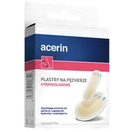 Apteczki i materiały opatrunkowe - Acerin, plastry na pęcherze, 6 sztuk - miniaturka - grafika 1