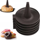 Formy do ciast - FORMA SILIKONOWA DO PĄCZKÓW BAJGLI 6-CZĘŚCIOWY ZESTAW DO PĄCZKÓW NA PĄCZKI - miniaturka - grafika 1