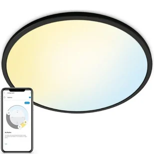 WiZ SuperSlim WiZ Ceiling 22W B RD 27-65K TW - Systemy inteligentnych domów - miniaturka - grafika 1