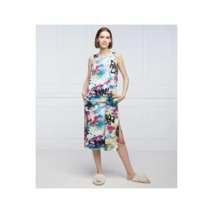 DKNY SLEEPWEAR Koszula nocna | Straight fit - Piżamy damskie - miniaturka - grafika 1