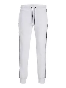 JACK & JONES Męskie spodnie do biegania Jpstwill Jjreid Blocking Sweat Pant Sn - Spodenki męskie - miniaturka - grafika 1