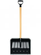 Łopaty i widły - Patrol Group Łopata do śniegu plastikowa VINSON ECO z drewnianym trzonkiem DY 39cm - miniaturka - grafika 1