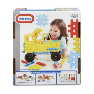 Little Tikes Klocki WAFFLE BLOCKS Autobus Szkolny - Klocki - miniaturka - grafika 1