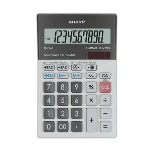 SHARP CALCULATOR DESKTOP BOX ELM711GGY - Kalkulatory - miniaturka - grafika 1