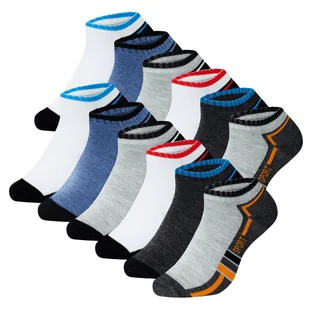 Męskie skarpetki STOPKI bawełniane 6 par Rozmiar 43-46 wygodne KOLOROWE - Skarpetki męskie Męskie skarpetki STOPKI bawełniane 6 par Rozmiar 43-46 wygodne KOLOROWE - Skarpetki męskie - miniaturka - grafika 1