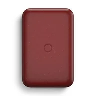 Powerbanki - Uniq UNIQ Powerbank indukcyjny Hyde Air 10000mAh USB-C 18W PD Fast Wireless bordowy/maroon - miniaturka - grafika 1