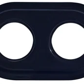 Klawisze i ramki - DPM Ramka podwójna CLA5103 czarny - miniaturka - grafika 1