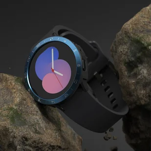 Ringke Air Sports+Bezel 2w1 etui ze stalową ramką do Samsung Galaxy Watch 5 40mm pokrowiec na kopertę czarno-niebieski (GW4-40-12_AS02) - Akcesoria do smartwatchy - miniaturka - grafika 13