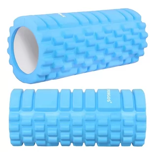 Roller do masażu 33 cm niebieski - Akcesoria do masażu - miniaturka - grafika 1