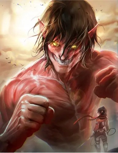 Plakat Anime Attack on Titan aot_031 A1+ (custom)