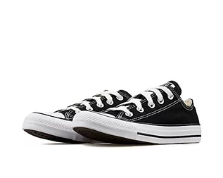 Sneakersy damskie - Converse Uniseks All Star OX Black, Sneakersy dla Dorosłych, Czarny, 44 EU - grafika 1