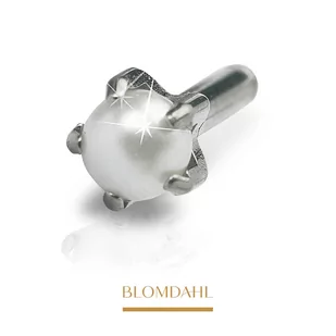 Blomdahl - Kolczyk Tiffany Pearl 4mm 2szt - Piercing - miniaturka - grafika 1