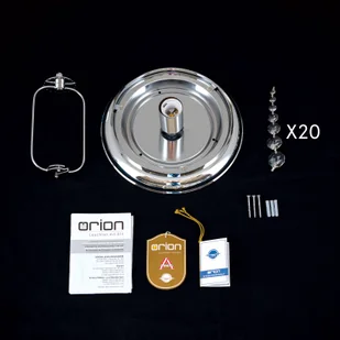 Lampa sufitowa Plafond, chrom/przezroczysta, Ø26cm - Lampy sufitowe - miniaturka - grafika 5