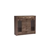 Kredensy - Kredens I-8 Indianapolis Jarstol Kraft Biały - miniaturka - grafika 1