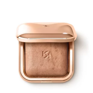 KIKO Milano Silky Glow Baked Bronzer spiekany puder brązujący 01 Warm Sienna 8.5g - Bronzery i konturowanie twarzy - miniaturka - grafika 1