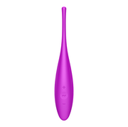 Wibratory i masażery - Satisfyer Satisfyer Twirling Joy with Bluetooth and App Fuchsia - miniaturka - grafika 1