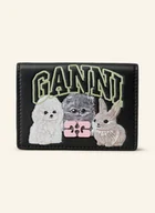 Etui na dokumenty i karty - Ganni Etui Na Monety Bou schwarz - miniaturka - grafika 1