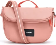 Torebki damskie - Torebka antykradzieżowa rozkładana Pacsafe Go 5L - Pink - miniaturka - grafika 1