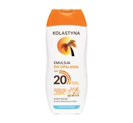Balsamy i kremy do opalania - KOLASTYNA Emulsja do opalania SPF 20, 200 ml - miniaturka - grafika 1