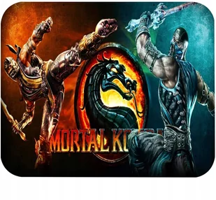 PODKŁADKA POD MYSZKĘ Z MORTAL KOMBAT GIERKI GRY PREZENT -TEKST -20X24 - Podkładki pod mysz - miniaturka - grafika 1