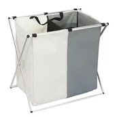 Kosze na bieliznę - Tekstylny kosz na pranie, bieliznę wolnostojący - miniaturka - grafika 1