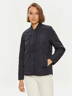 Kurtki damskie - Tommy Hilfiger Kurtka przejściowa WW0WW42376 Granatowy Regular Fit - miniaturka - grafika 1