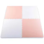 Maty piankowe - Ricokids Duża mata piankowa edukacyjna puzzle Ricokids brzoskwiniowo-biała - miniaturka - grafika 1