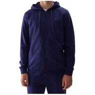 Bluzy sportowe męskie - Męska bluza 4F Sweatshirt M0951 Rozmiar: M / Kolor: ciemnoniebieski - miniaturka - grafika 1