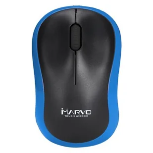 Marvo Mysz DWM100BL czarno-niebieska DWM100BL - Myszki - miniaturka - grafika 1