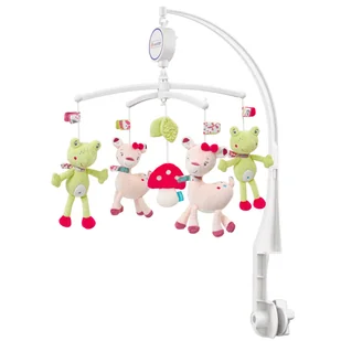 BabyFehn Karuzela z pozytywką Przytul mnie średnica 40 cm - Karuzele dla niemowląt - miniaturka - grafika 1