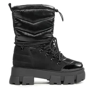 Botki damskie - Botki Aldo Nordica 13672375 Czarny - miniaturka - grafika 1