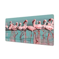 Obrusy i serwetki - Na wymiar podkładka na blat Różowe flamingi woda, ArtprintCave - miniaturka - grafika 1