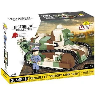 Cobi, czołg z HC GREAT WAR RENAULT FT 302 KL. - Klocki - miniaturka - grafika 1