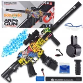 Zabawki militarne - AUTOMATYCZNY KARABIN AKUMULATOR ZESTAW NA KULKI ŻELOWE ZABAWKA DLA DZIECI - miniaturka - grafika 1