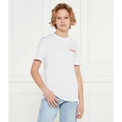 Koszulki dla chłopców - Calvin Klein Jeans T-shirt | Regular Fit - miniaturka - grafika 1